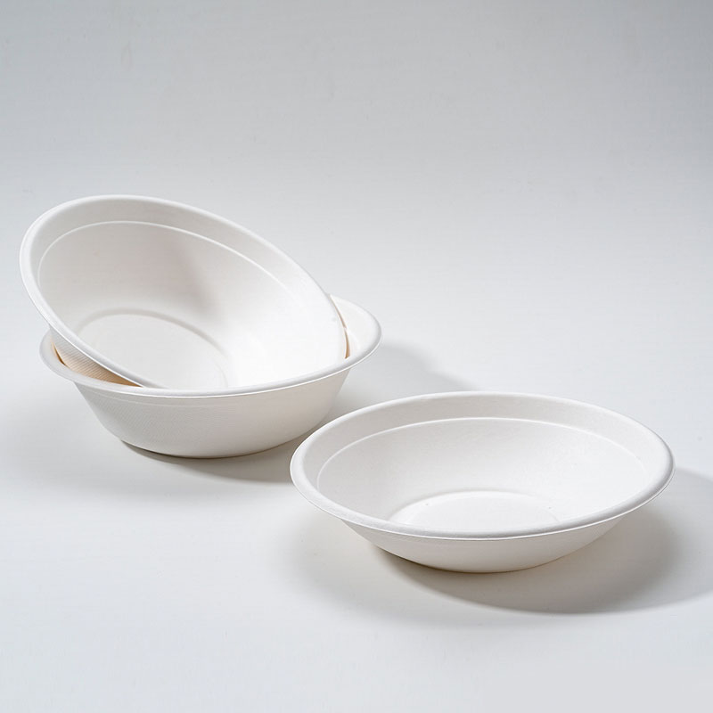 Deli Salads အတွက် Bagasse Straight Sided Bowl